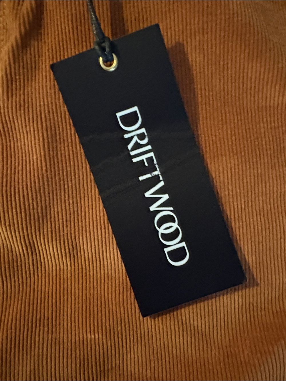 NWT Driftwood/Free People Embroidered Corduroy pants - Picture 7 of 7